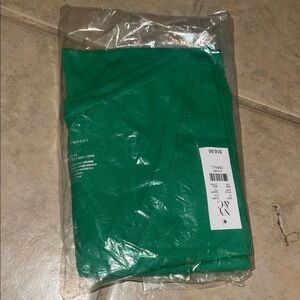 Green plain tshirt